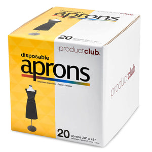 Product Club Disposable Aprons (28x45). 20 unidades.